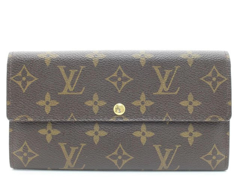 LOUIS VUITTON Portefeuille Sarah Long Wallet Monogram